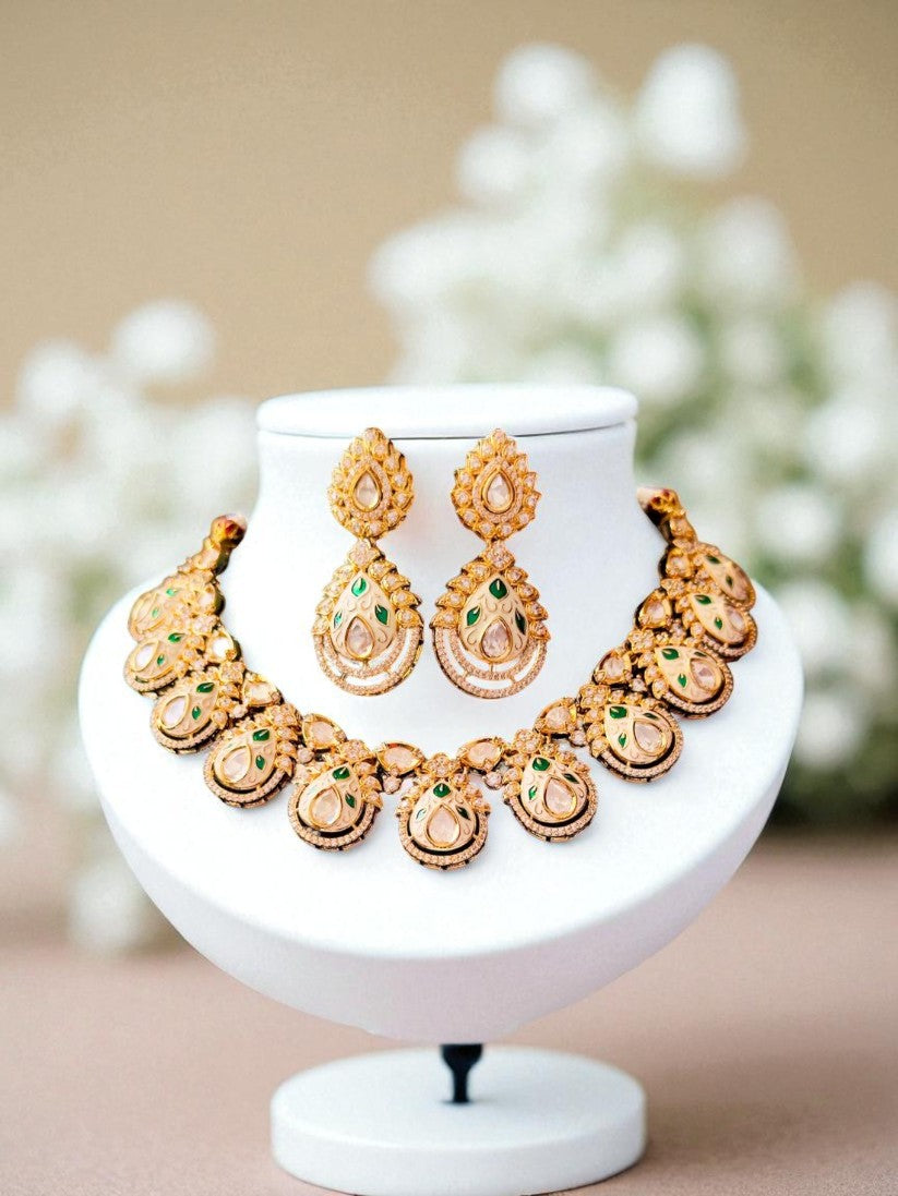 Falak Rajwadi Necklace Set