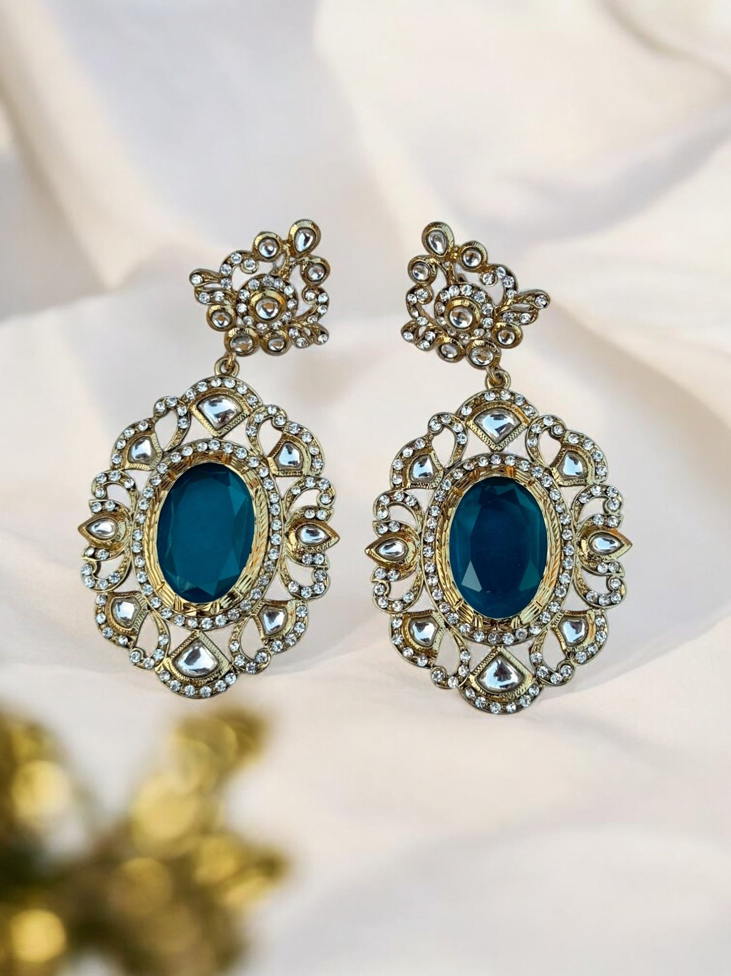 Indian Kundan Earrings