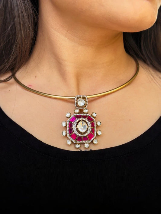 Zarika Polki Hasli Set