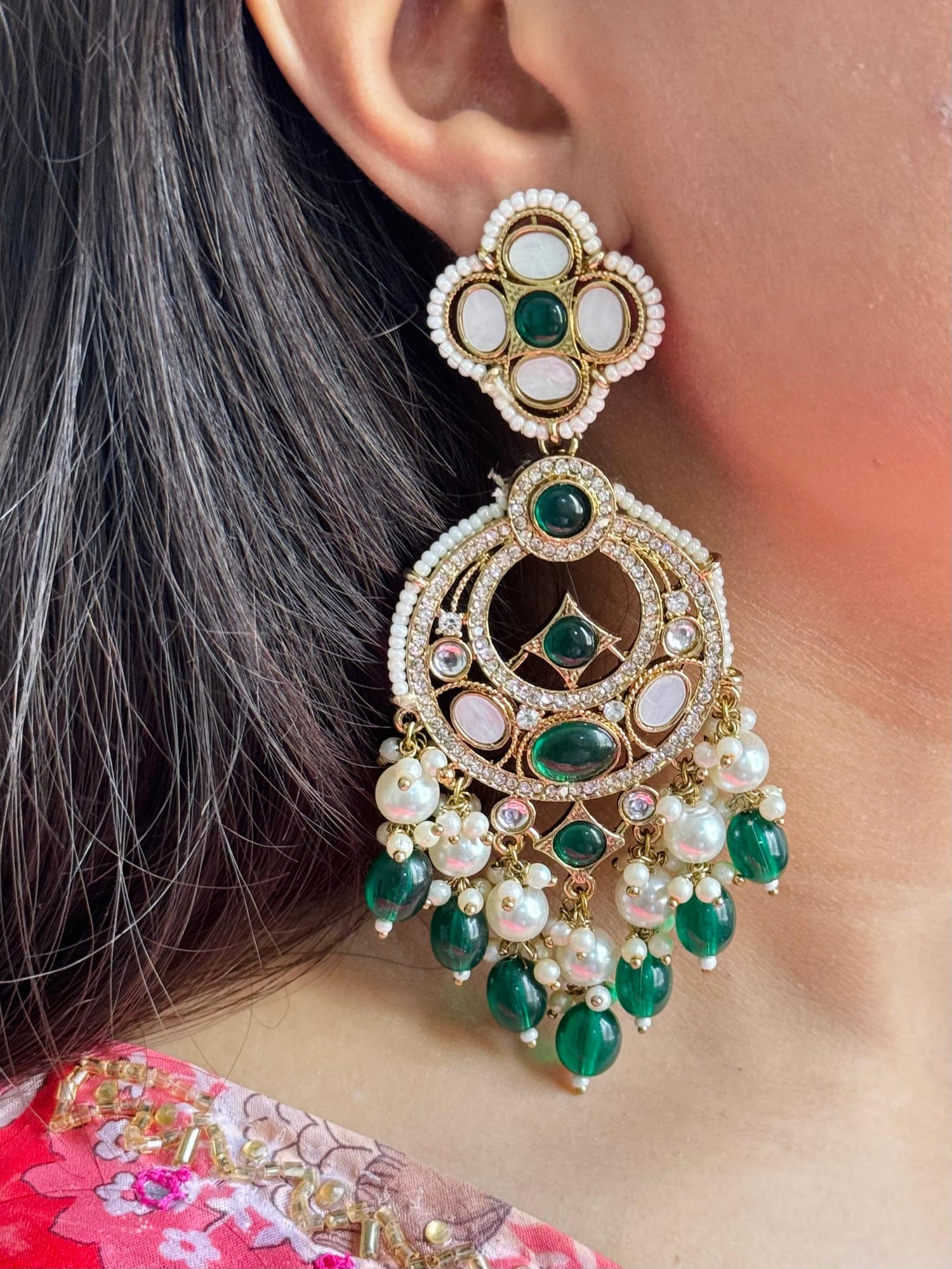 Earrings For Saree