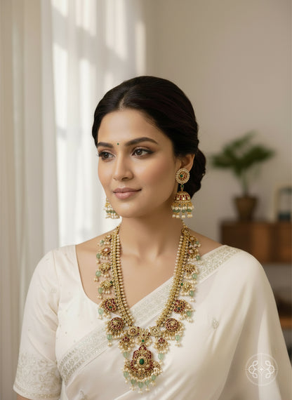 Long Indri Kemp Necklace Set