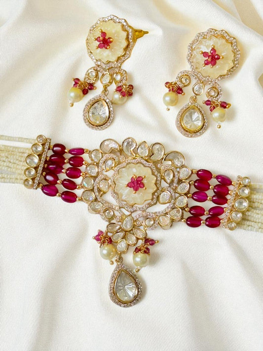 Ruby Choker Necklace