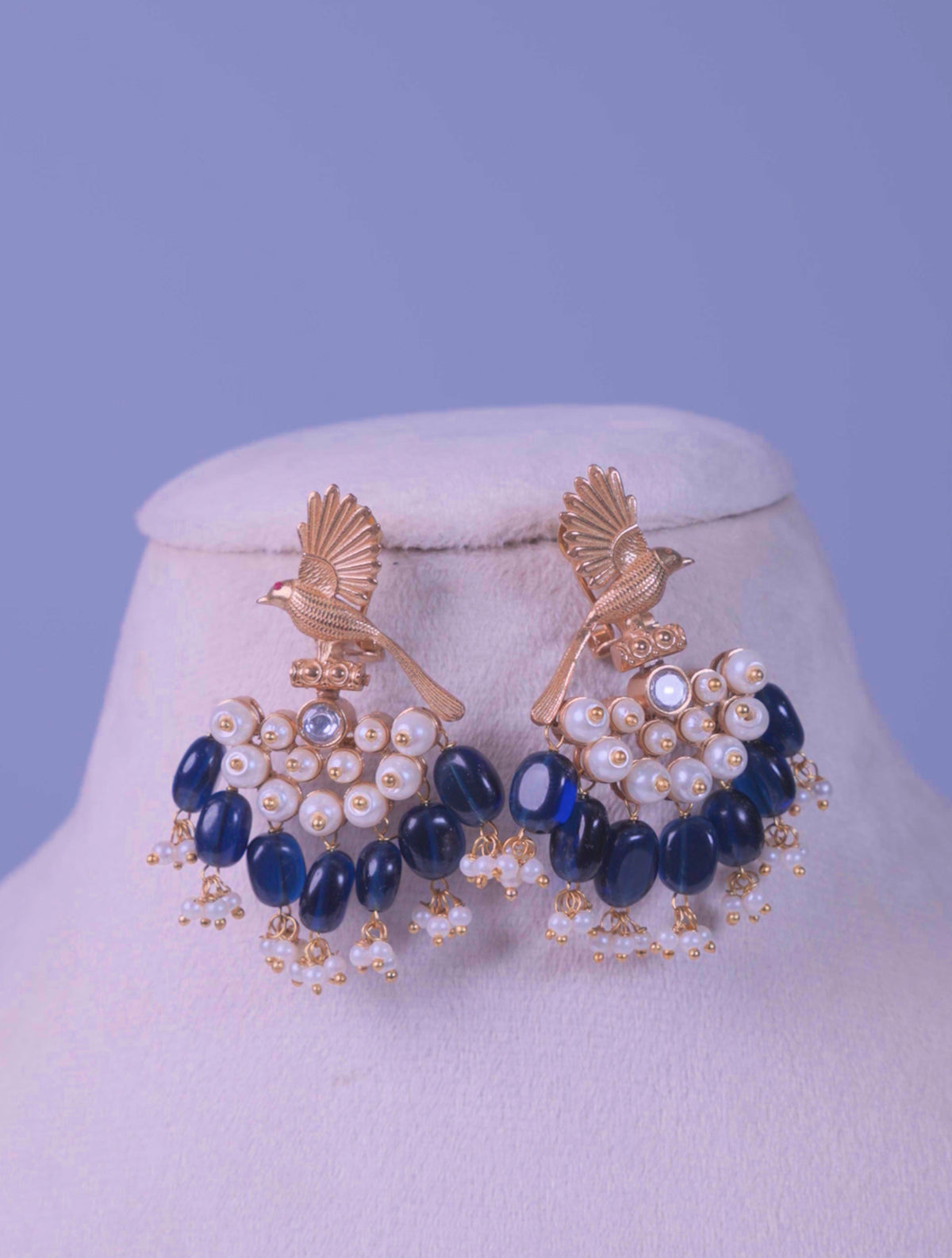 Bird-inspired Traditional Earrings