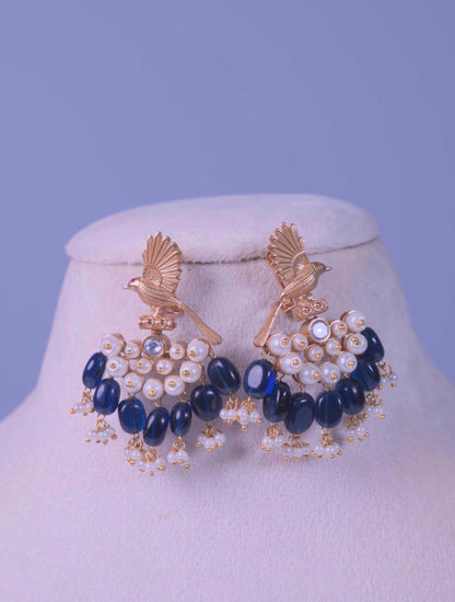 Bird-inspired Traditional Earrings
