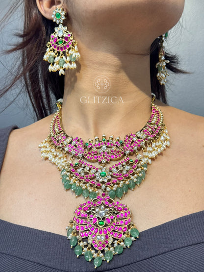 Grand Jadau Necklace Set