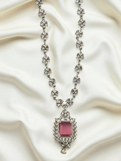 Amara CZ Stone Necklace Set