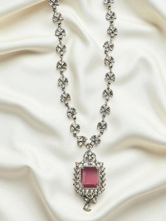 Amara CZ Stone Necklace Set