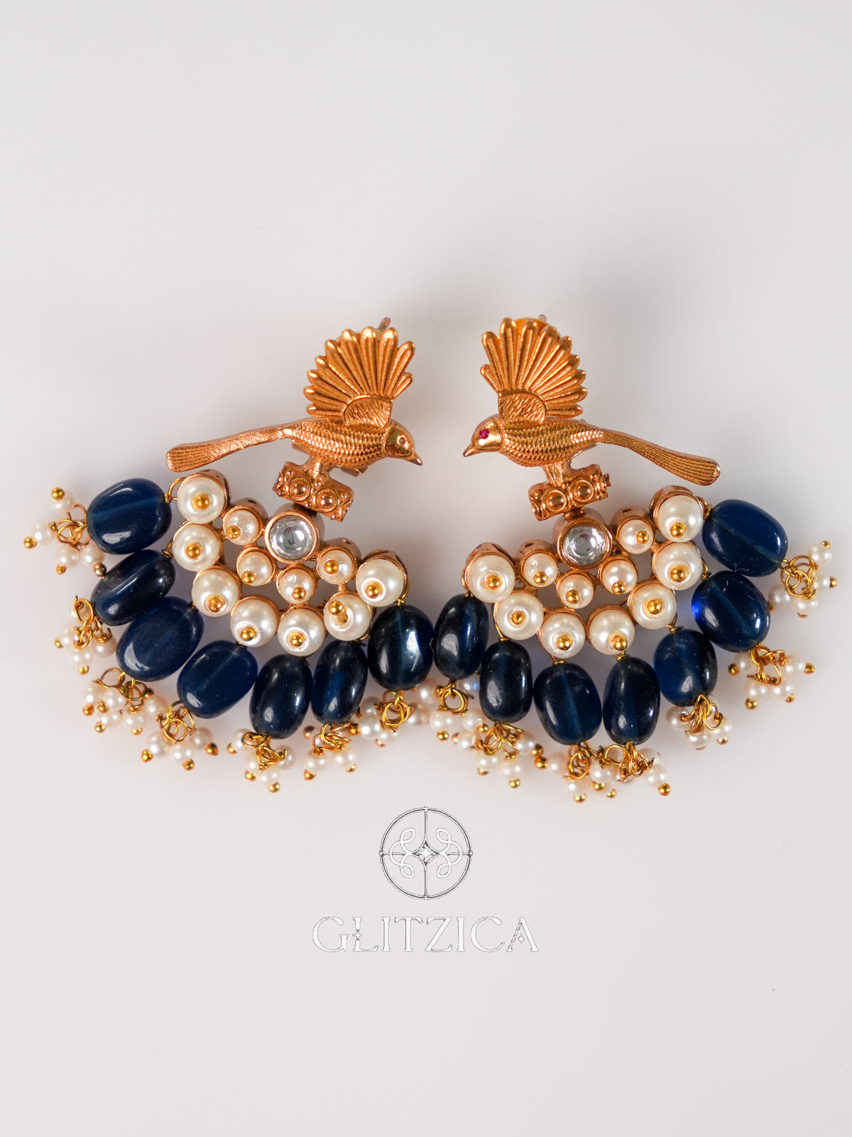 Bird-inspired Traditional Earrings