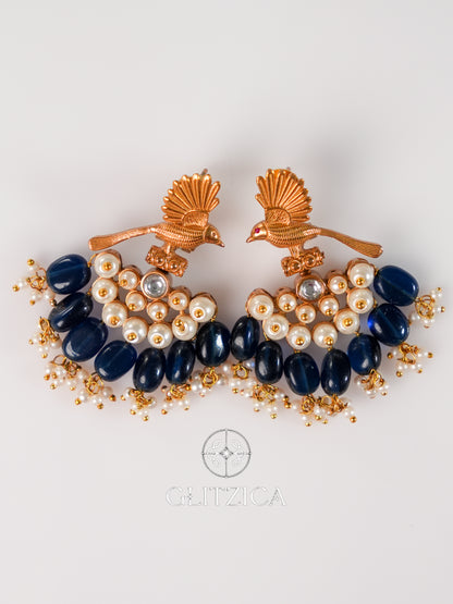 Bird-inspired Traditional Earrings