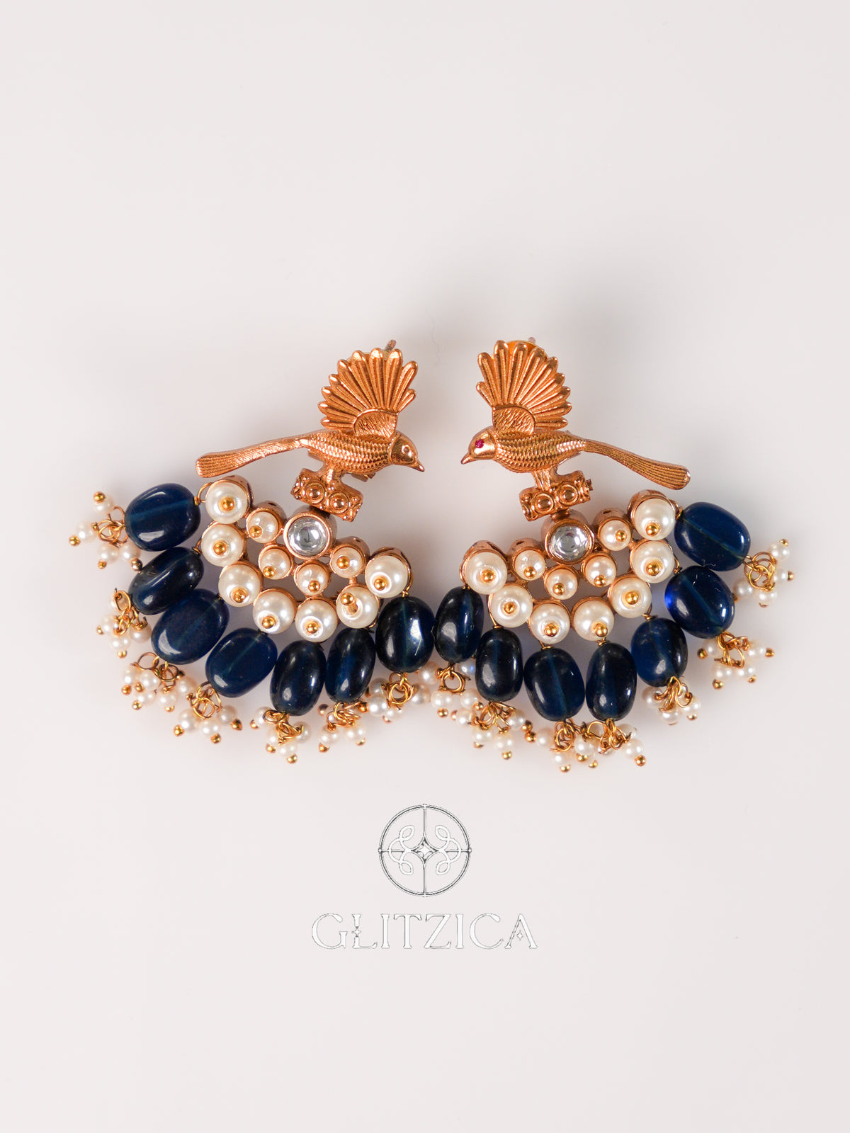 Bird-inspired Traditional Earrings