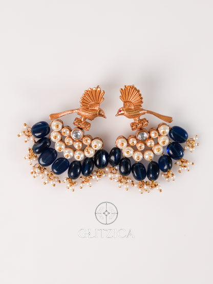 Bird-inspired Traditional Earrings