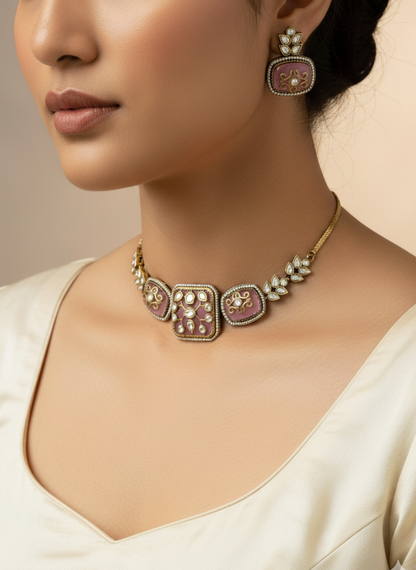 Ziva Victorian Choker Necklace