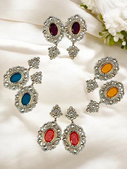 Indian Kundan Earrings