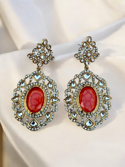 Indian Kundan Earrings