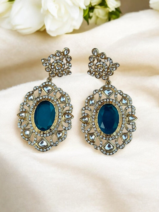 Indian Kundan Earrings