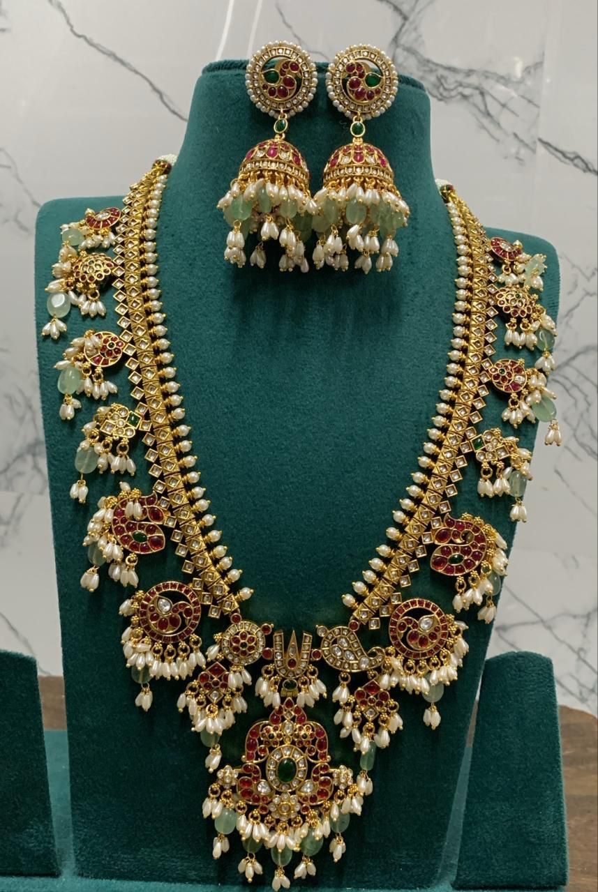 Long Indri Kemp Necklace Set