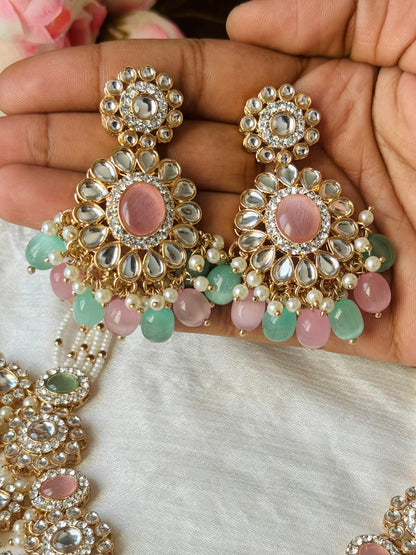 Jhaanjariya Kundan Necklace Set