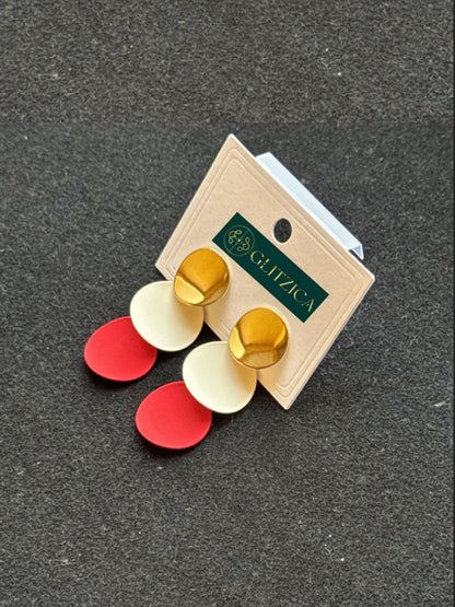 18K Gold Plated Sorbet Drop Earrings