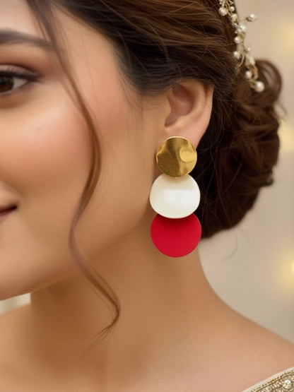 18K Gold Plated Sorbet Drop Earrings
