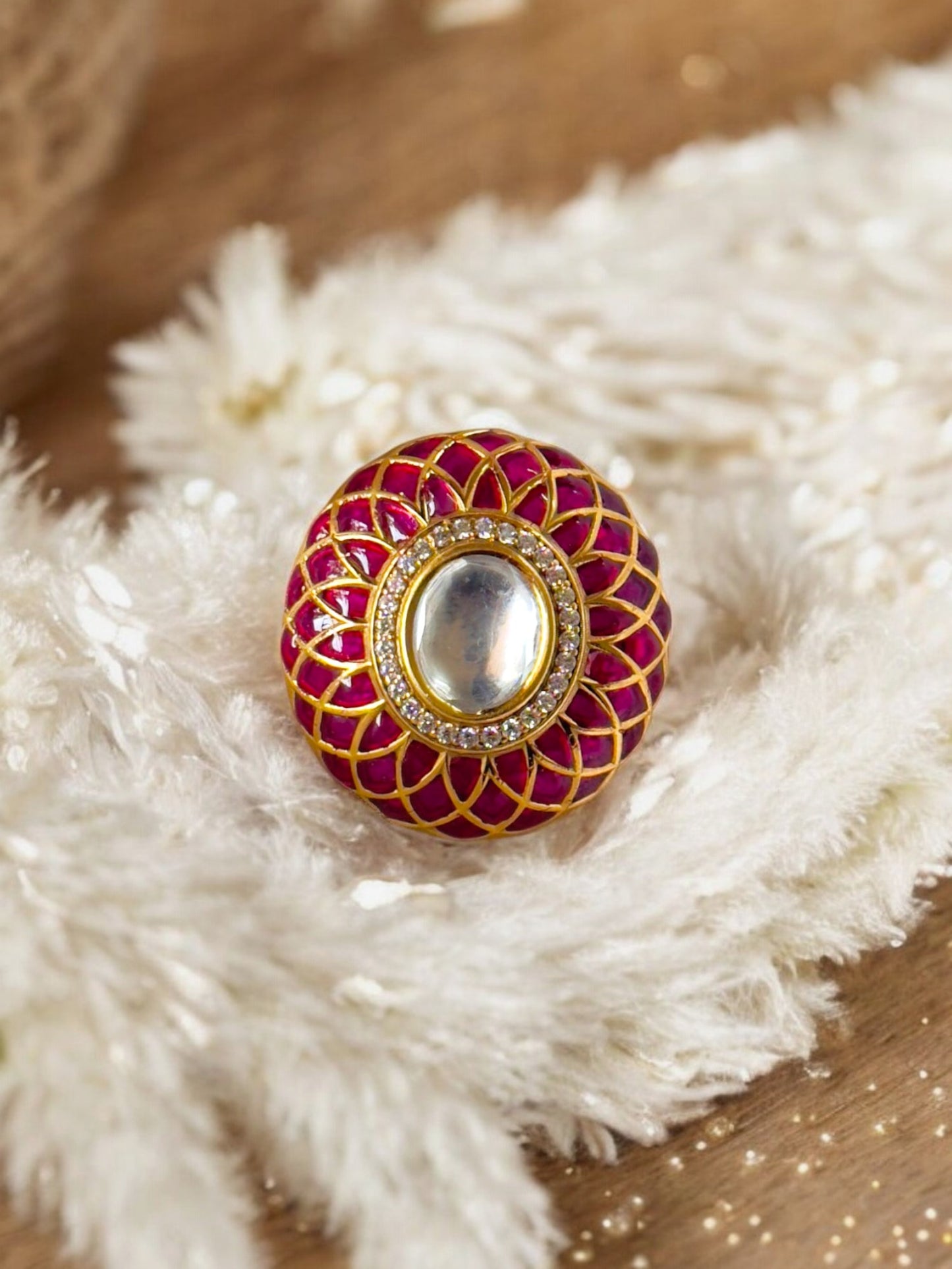 Meera Polki Ring