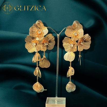 Floral Statement Earrings