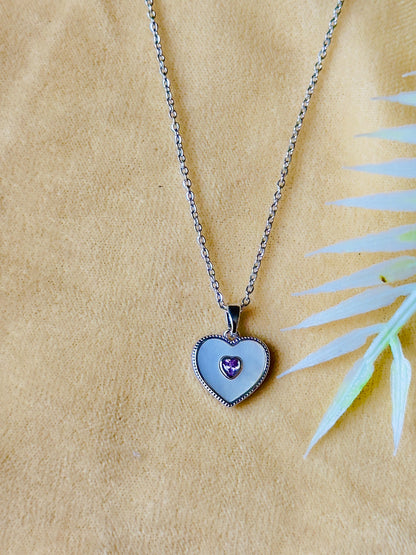 Timeless Love Heart Pendant Necklace
