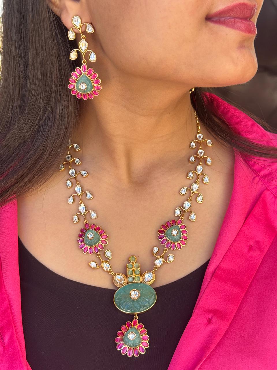 Bela Moissanite Fusion Necklace Set