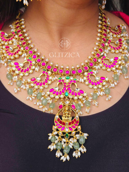 Indumati Jadau Antique Necklace Set