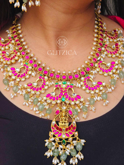 Indumati Jadau Antique Necklace Set