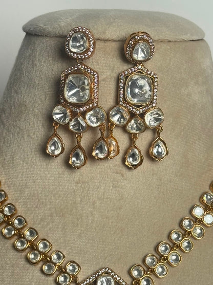 Laasya Moissanite Necklace Set