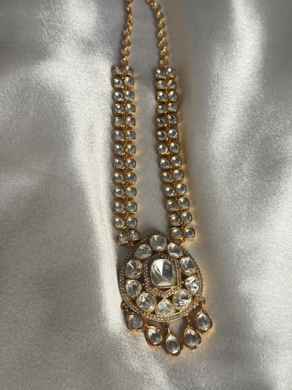 Laasya Moissanite Necklace Set
