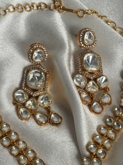 Laasya Moissanite Necklace Set