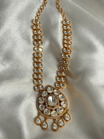 Laasya Moissanite Necklace Set