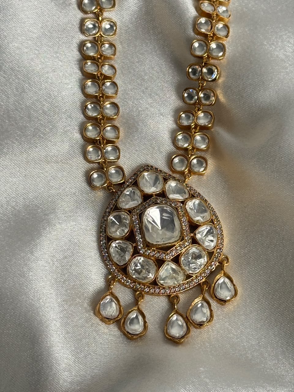 Laasya Moissanite Necklace Set